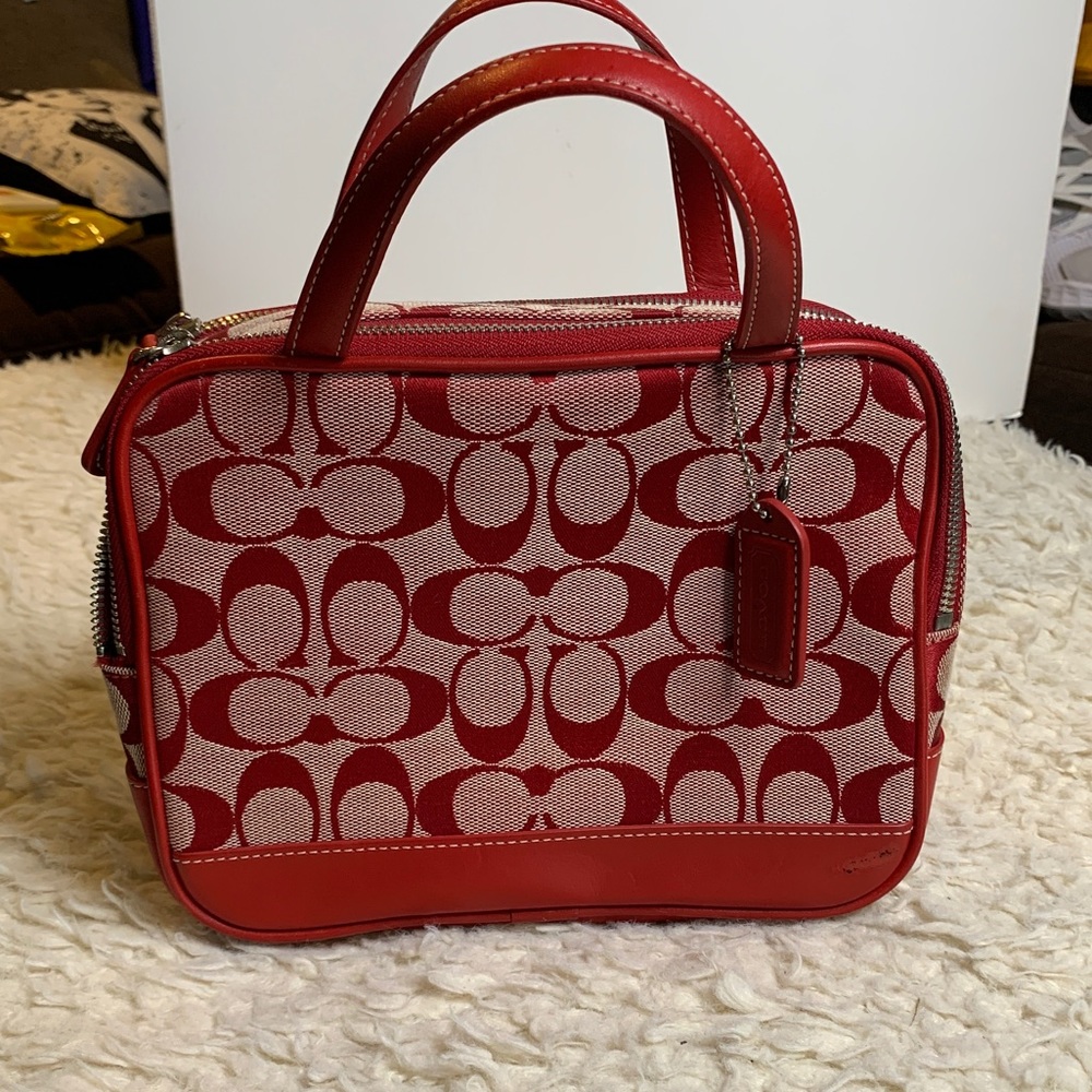 coach bag vintage design.